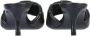 Ash Leren Ciabatta met Geweven Lint en 70 mm Hak Zwart Dames - Thumbnail 11