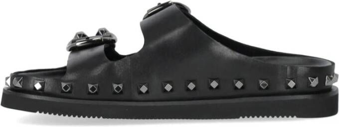 Ash Sliders Black Dames