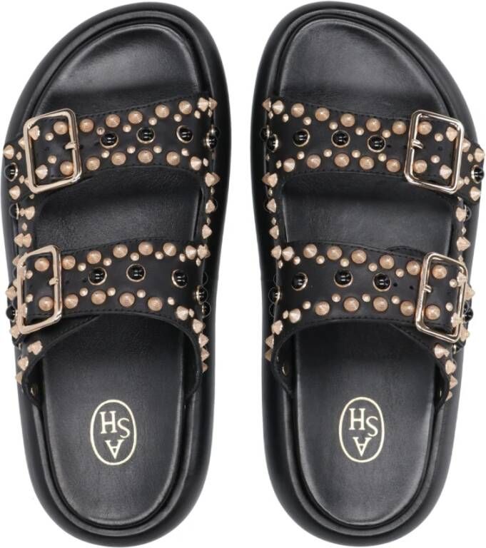 Ash Sliders Black Dames