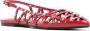 ASH Slingback ballerina`s met puntige neus en studs - Thumbnail 2