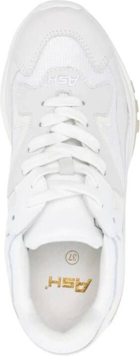 Ash Witte Geborduurde Sneakers voor Dames Wit Dames
