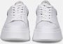 Ash Witte leren damessneakers met zilveren hiel detail White Dames - Thumbnail 6