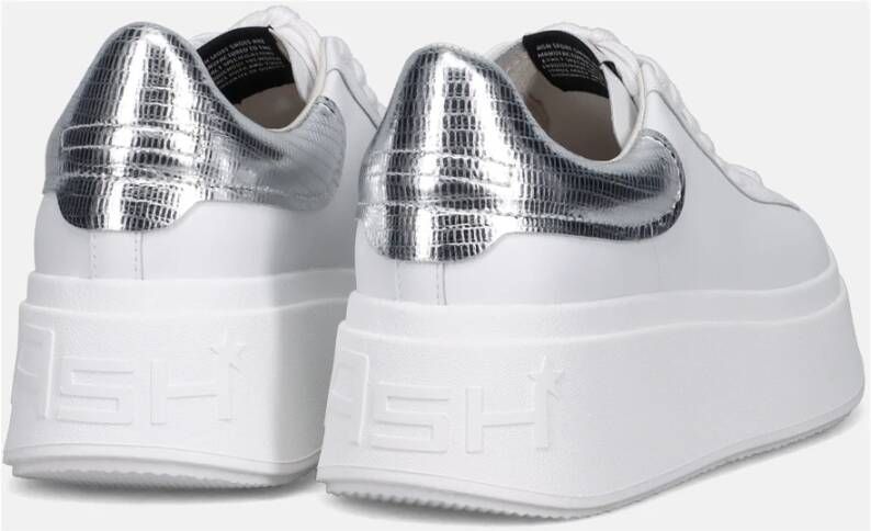 Ash Verhoogde witte sneakers Wit Dames