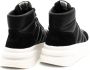 Ash Gewatteerde Leren Platform Sneakers Zwart Dames - Thumbnail 5