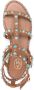 Ash Bruine Leren Sandalen met Studs Brown Dames - Thumbnail 9