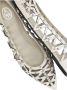 ASH Studded Ivory Leren Platte Schoenen - Thumbnail 2