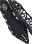 ASH Studded Zwarte Leren Platte Schoenen - Thumbnail 2