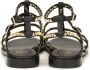 ASH Studded Zwarte Leren Sandalen - Thumbnail 2