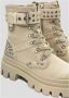 Ash Beige Veterschoenen met Chroom Studs Beige Dames - Thumbnail 2