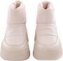 Ash Maxibis Ronde Tip Stretch Eco-Leren Laarzen Beige Dames - Thumbnail 5