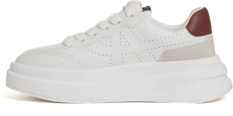 ASH Witte leren f ion sneakers