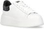 Ash Witte Leren Stoffen Sneakers Rubberen Zool White Dames - Thumbnail 10
