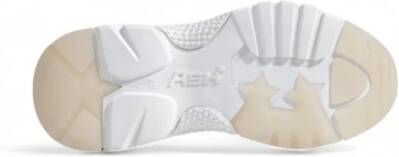 ASH Witte leren sportieve sneakers met veters
