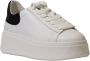 Ash Witte Leren Sneakers met Contrasterende Hiel White Dames - Thumbnail 24