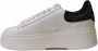 Ash Witte Leren Stoffen Sneakers Rubberen Zool White Dames - Thumbnail 4