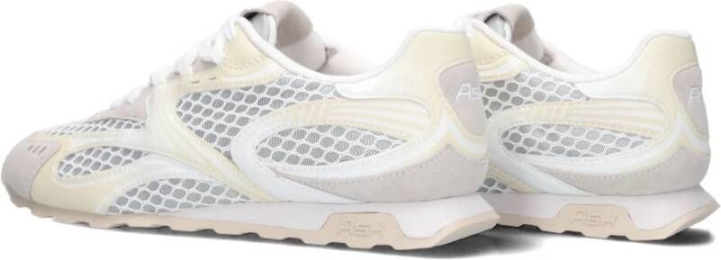 ASH Witte Mesh Lage Sneakers