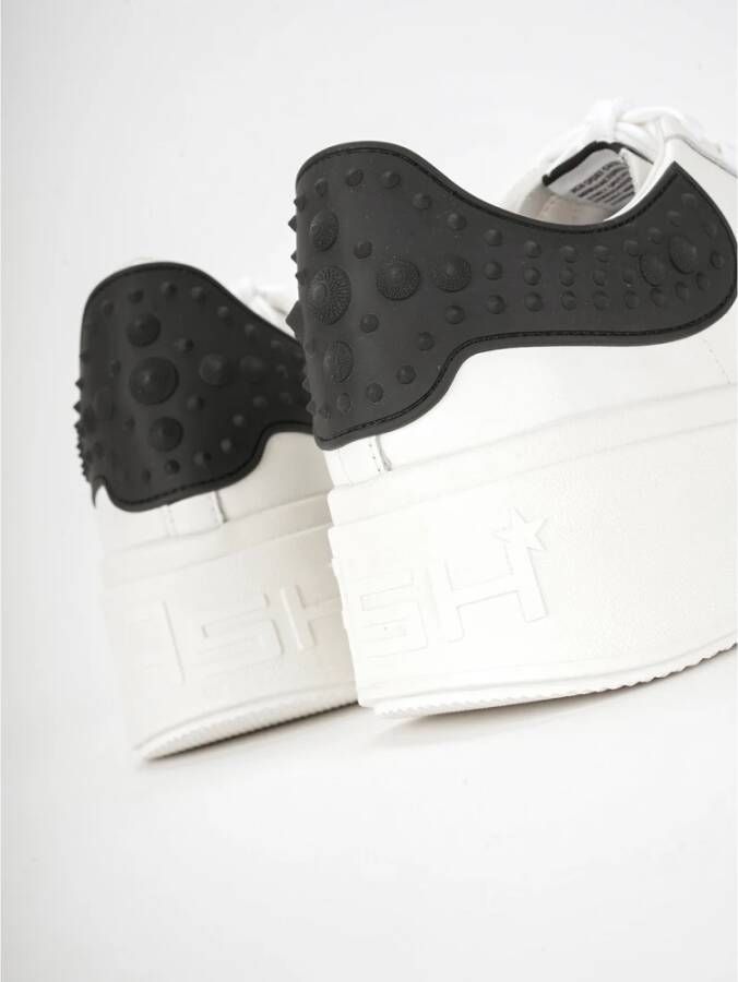 ASH Witte platte schoenen Moby