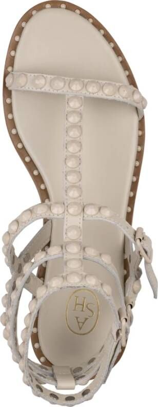 ASH Witte Sandalen met Multi-Way Band