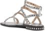 ASH Zilveren Studs Leren Sandaal - Thumbnail 3