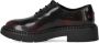 Ash Zwart Bourgondisch Leren Veterschoenen Black Dames - Thumbnail 3