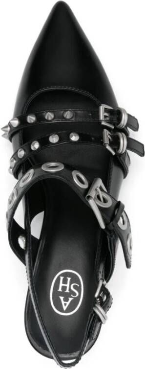 ASH Zwarte Ballerina Flats voor Vrouwen