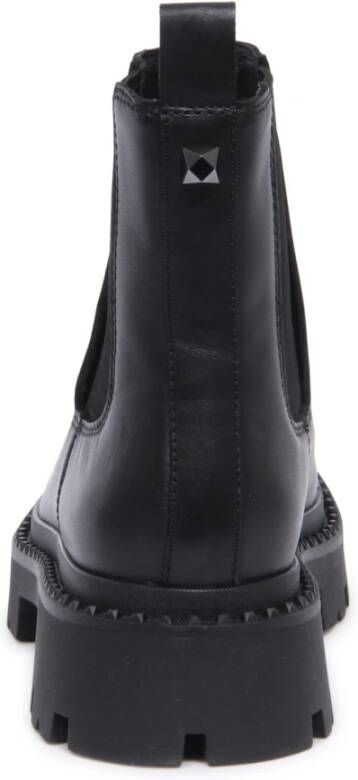 ASH Zwarte Genesis Stud Enkellaarzen