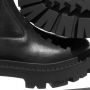 Ash Zwarte Leren Dameslaarzen met Oversized Rubberen Zool Black Dames - Thumbnail 7