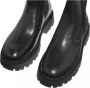 Ash Zwarte Leren Dameslaarzen met Oversized Rubberen Zool Black Dames - Thumbnail 8
