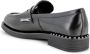 Ash Zwarte leren instapper met stud-details Black Dames - Thumbnail 24