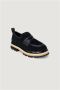 Ash Zwarte leren platte schoenen lente zomer collectie Black Dames - Thumbnail 4