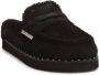 Ash Zwarte Leren Slide Sandalen Vrouwen Black Dames - Thumbnail 8