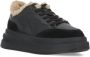Ash Zwarte Leren Sneakers met Geperforeerde Details Black Dames - Thumbnail 12