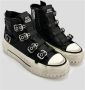 Ash Zwarte Nappa Sneaker met Gespen Black Dames - Thumbnail 2