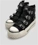 Ash Zwarte Nappa Sneaker met Gespen Black Dames - Thumbnail 5