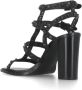 Ash Zwarte sandalen met hak en studs Black Dames - Thumbnail 4