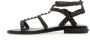 Ash Zwarte studs sandalen Black Dames - Thumbnail 3