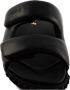 ASH Zwarte Twist Leren Sandalen met Logo - Thumbnail 2