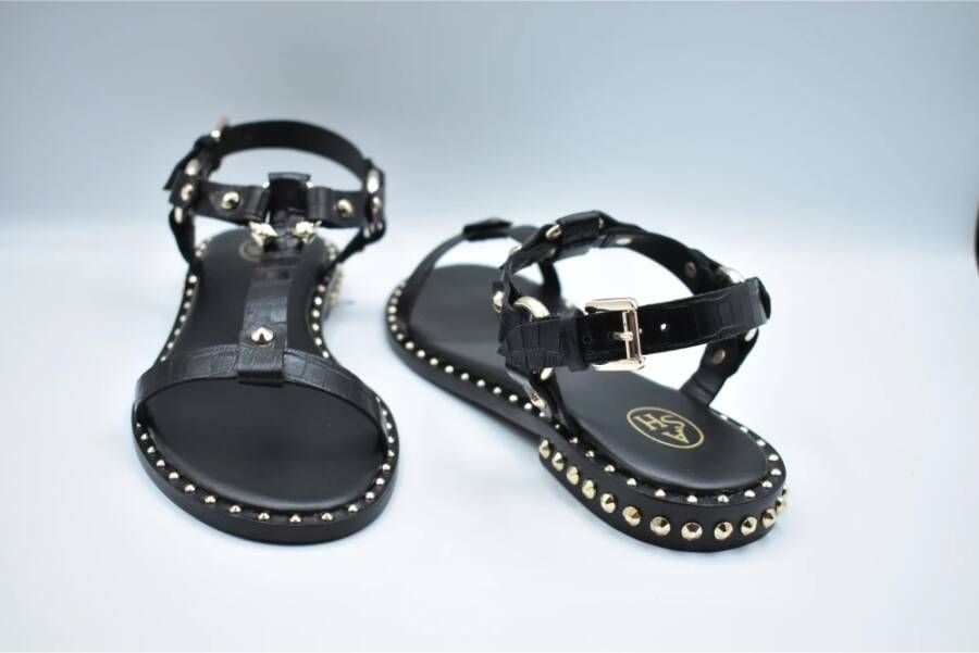 ASH Zwarte Veterschoenen Elegante Stijl