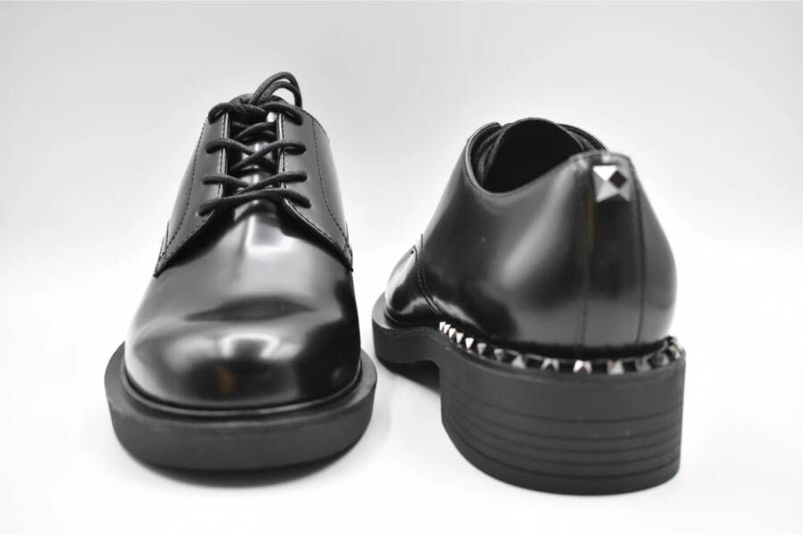 ASH Zwarte Veterschoenen voor Dames