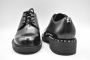 ASH Zwarte Veterschoenen voor Dames - Thumbnail 2