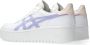 ASICS Platform Tussenzool Synthetisch Leren Sneakers White Dames - Thumbnail 3