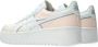 ASICS Platform Tussenzool Synthetisch Leren Sneakers Pink Dames - Thumbnail 4