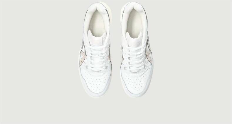 ASICS Ex89 Sneakers van Premium Leer Wit Dames
