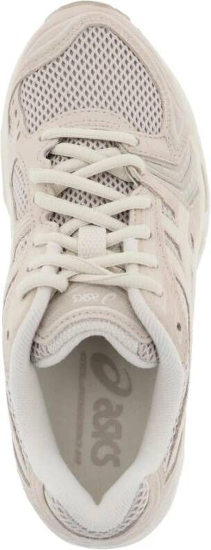 ASICS Casual Sneakers van Suède en Technische Stof Beige - Foto 3