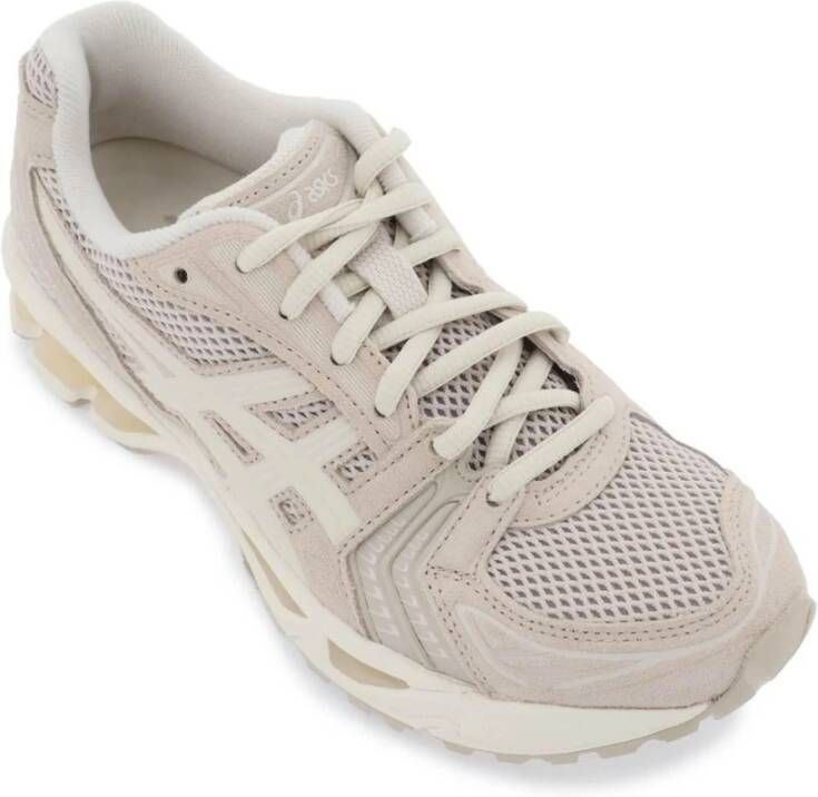 ASICS Casual Sneakers van Suède en Technische Stof Beige - Foto 4