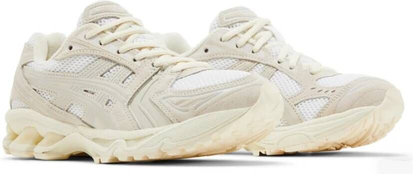 ASICS Gel-Kayano 14 White Smoke Grey Beige Heren