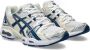 ASICS Witte Leren Sneakers met Yoke Design White Dames - Thumbnail 34