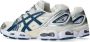 ASICS Witte Leren Sneakers met Yoke Design White Dames - Thumbnail 35
