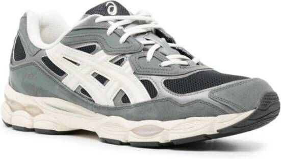 ASICS Gel-Nyc Sneakers met Mesh Inzetstukken Green Heren