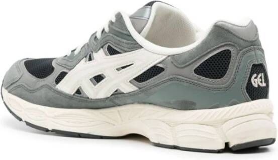 ASICS Gel-Nyc Sneakers met Mesh Inzetstukken Green Heren